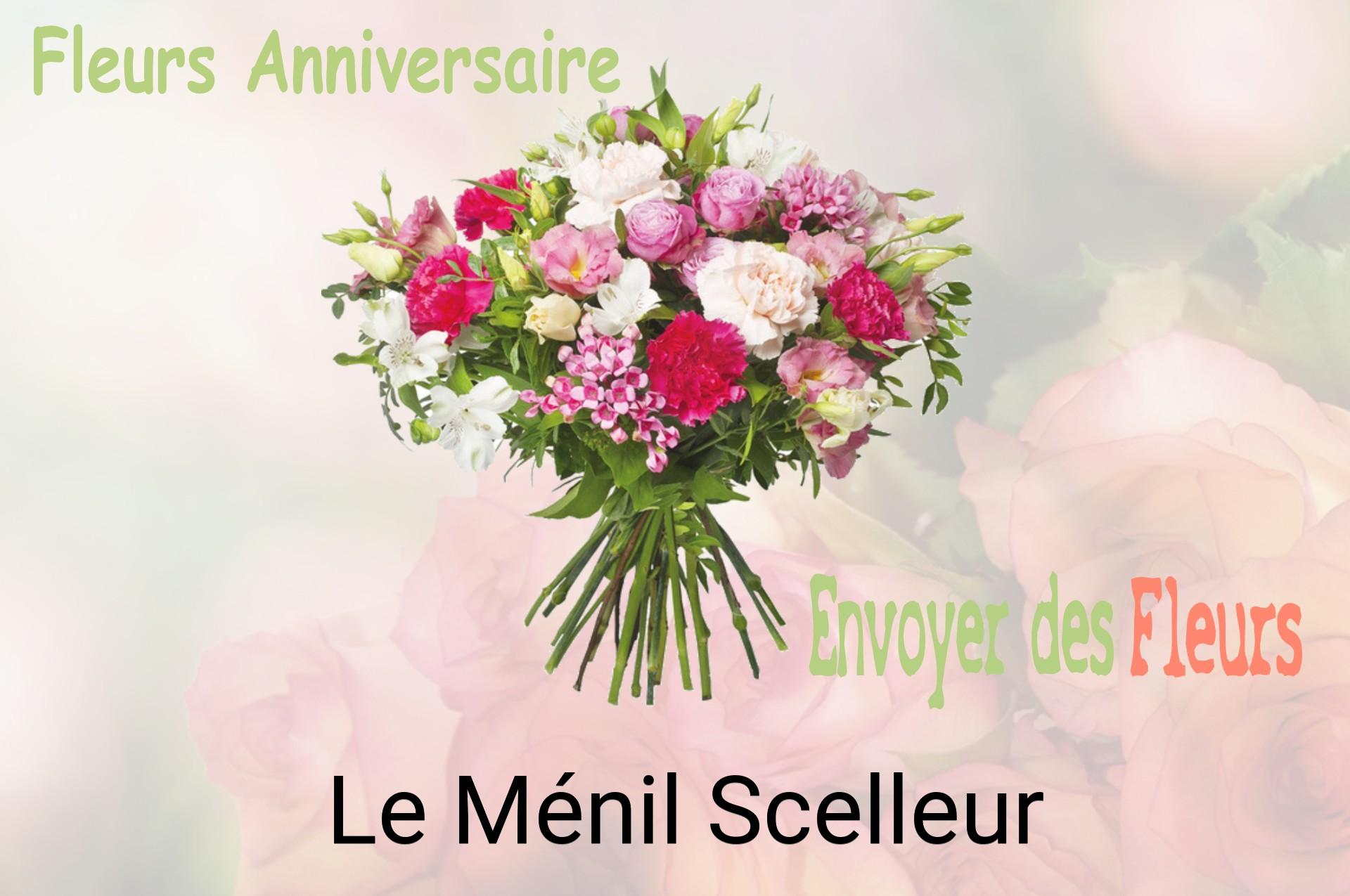 Bouquet de fleurs d’anniversaire livré à Le Ménil-Scelleur