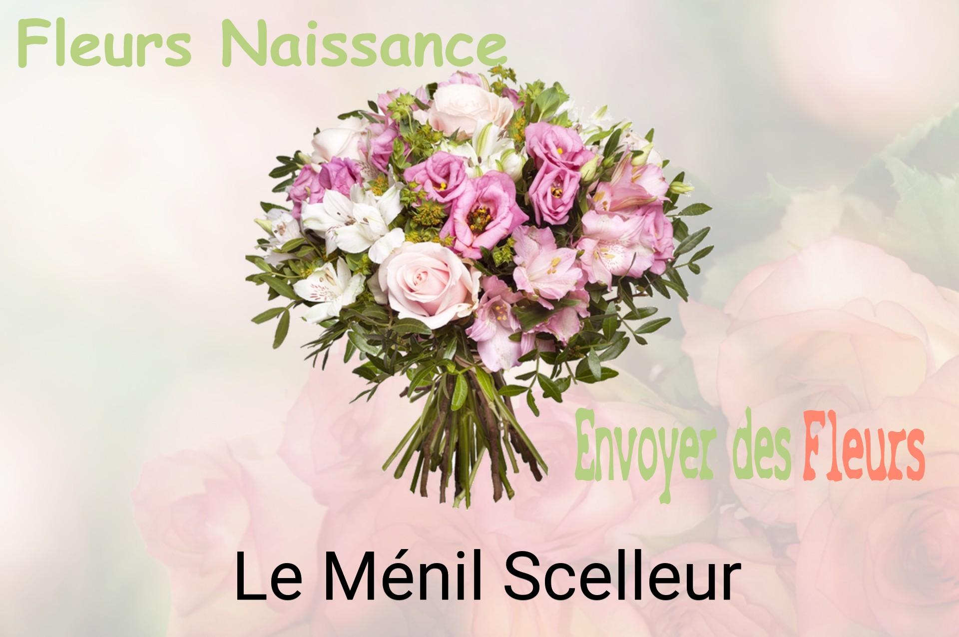 Bouquet de fleurs de naissance livré à Le Ménil-Scelleur